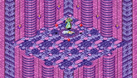 Thumbnail for a map of Scenario 3 Final Room for the Arcade game Dungeon Magic.