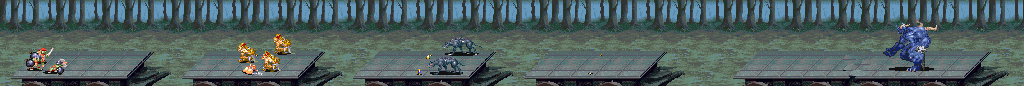 Thumbnail for a map of Stage 3a: To Ride A Juggernaut! for the Arcade game Dungeons & Dragons: Shadow Over Mystara.