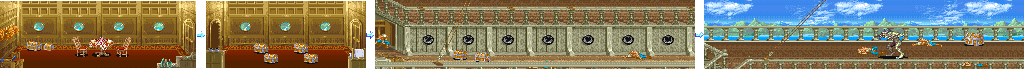 Thumbnail for a map of Stage 3: Streel River for the Arcade game Dungeons & Dragons: Tower Of Doom.