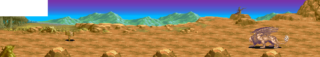 Thumbnail for a map of Stage 6: Runnels Pass for the Arcade game Dungeons & Dragons: Tower Of Doom.