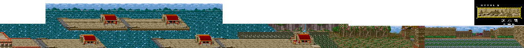 Thumbnail for a map of Round 2: Tie Men Sha for the Arcade game Dynasty Wars.