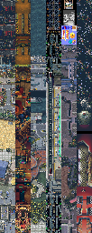 Thumbnail for a map of Stages for the Arcade game ESP RA. DE.: A.D. 2018 Tokyo.