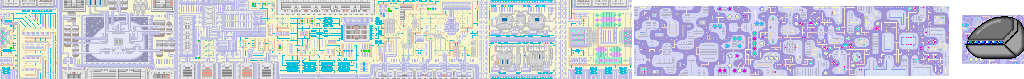 Thumbnail for a map of Stage 8: Salfar for the Arcade game Fantasy Zone.