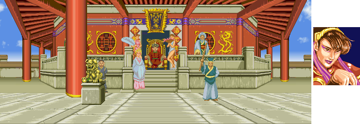 Thumbnail for a map of Feilin for the Arcade game Fighter's History.