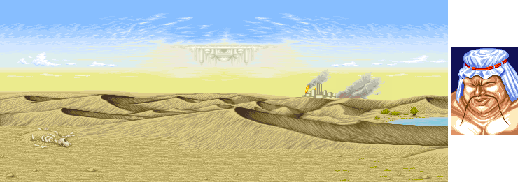 Thumbnail for a map of Karnov for the Arcade game Fighter's History.