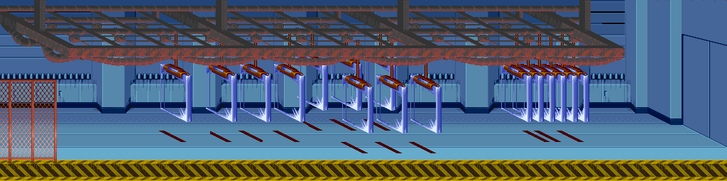 Thumbnail for a map of Bonus Stage 2 for the Arcade game Final Fight.