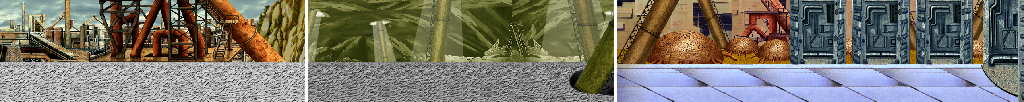 Thumbnail for a map of Stage 3: Mechanical Soil for the Arcade game Gaia Crusaders.