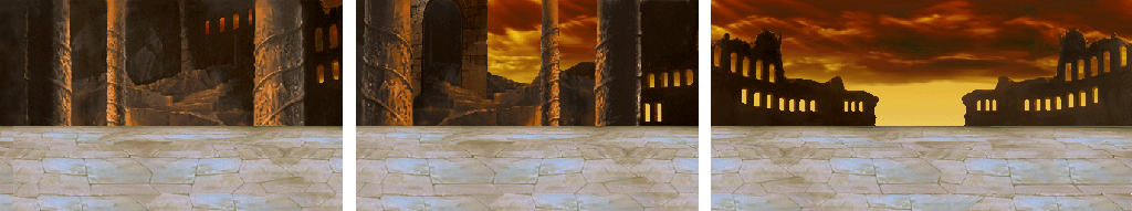 Thumbnail for a map of Stage 7: Sand Antiquity Soil for the Arcade game Gaia Crusaders.