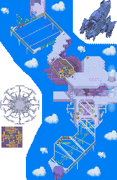 Thumbnail for a map of Gaiapolis for the Arcade game Gaiapolis.