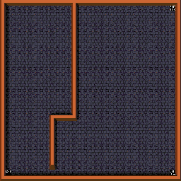 Thumbnail for a map of Level: 1 - One for the Arcade game Gauntlet.