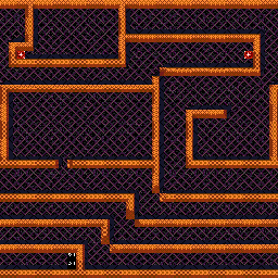 Thumbnail for a map of Level: 107 - Reaper for the Arcade game Gauntlet.