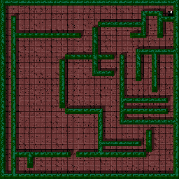 Thumbnail for a map of Level: 11 - Sideways for the Arcade game Gauntlet.