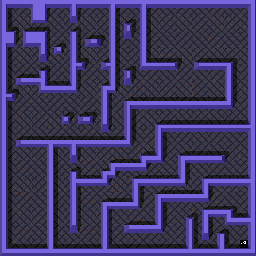 Thumbnail for a map of Level: 110 - Attenuation for the Arcade game Gauntlet.