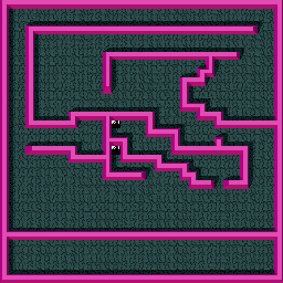 Thumbnail for a map of Level: 113 - Psych for the Arcade game Gauntlet.