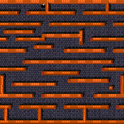Thumbnail for a map of Level: 115 - Diamonds for the Arcade game Gauntlet.