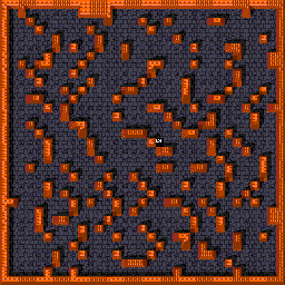 Thumbnail for a map of Level: 120 - Opals for the Arcade game Gauntlet.