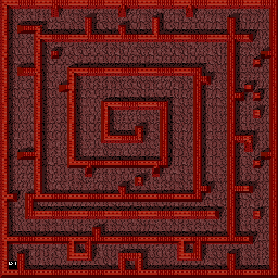 Thumbnail for a map of Level: 14 - Red Brick Road for the Arcade game Gauntlet.
