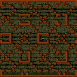 Thumbnail for a map of Level: 24 - Taurus for the Arcade game Gauntlet.