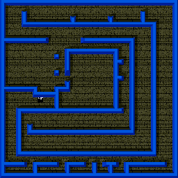 Thumbnail for a map of Level: 25 - Hailstorm for the Arcade game Gauntlet.