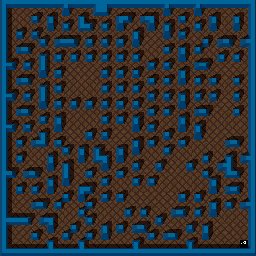 Thumbnail for a map of Level: 28 - Waffles for the Arcade game Gauntlet.