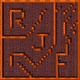 Thumbnail for a map of Level: 33 - Ar Jay for the Arcade game Gauntlet.