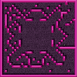 Thumbnail for a map of Level: 34 - Rorschach for the Arcade game Gauntlet.