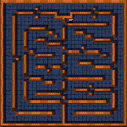 Thumbnail for a map of Level: 37 - Ribs for the Arcade game Gauntlet.