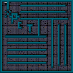 Thumbnail for a map of Level: 40 - Percent for the Arcade game Gauntlet.