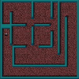 Thumbnail for a map of Level: 43 - Stumped for the Arcade game Gauntlet.