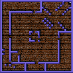 Thumbnail for a map of Level: 48 - Cheater for the Arcade game Gauntlet.