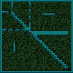 Thumbnail for a map of Level: 55 - Best for the Arcade game Gauntlet.
