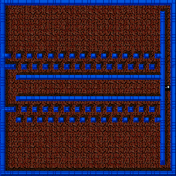 Thumbnail for a map of Level: 60 - Confetti for the Arcade game Gauntlet.