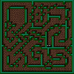 Thumbnail for a map of Level: 66 - Zugzwang for the Arcade game Gauntlet.