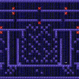 Thumbnail for a map of Level: 74 - Bottle for the Arcade game Gauntlet.