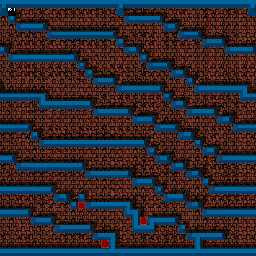 Thumbnail for a map of Level: 8 - Go Back for the Arcade game Gauntlet.