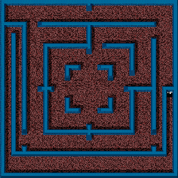 Thumbnail for a map of Level: 82 - Better for the Arcade game Gauntlet.