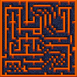 Thumbnail for a map of Level: 9 - Breakfast for the Arcade game Gauntlet.