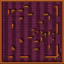 Thumbnail for a map of Level: 96 - Stealth for the Arcade game Gauntlet.