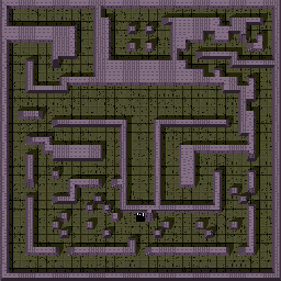 Thumbnail for a map of Level: 99 - Castle for the Arcade game Gauntlet.