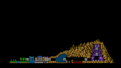 Thumbnail for a map of Map (In-Game Map) for the Arcade game Ghosts 'N Goblins.