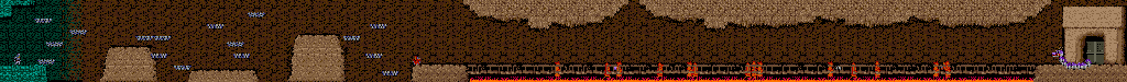 Thumbnail for a map of Stage 4 for the Arcade game Ghosts 'N Goblins.