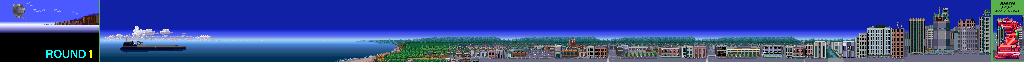 Thumbnail for a map of Round 1 for the Arcade game Gigandes.