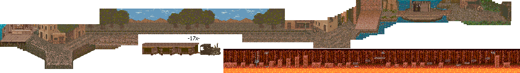 Thumbnail for a map of Part 1 for the Arcade game Growl.