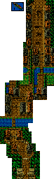 Thumbnail for a map of Fortress for the Arcade game Guerrilla War.