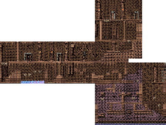 Thumbnail for a map of Stage 4 for the Arcade game Haunted Castle.