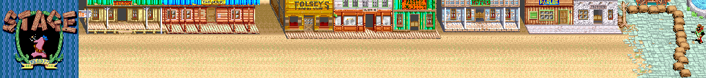 Thumbnail for a map of Stage 1 for the Arcade game Heated Barrel.