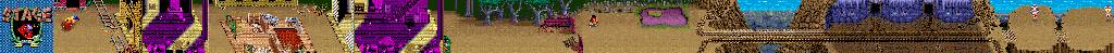Thumbnail for a map of Stage 5 for the Arcade game Heated Barrel.