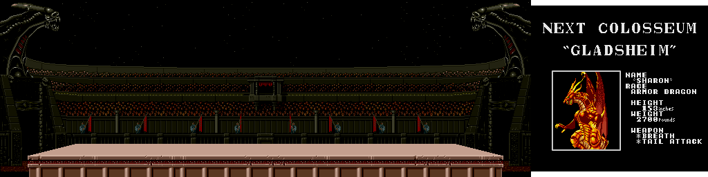 Thumbnail for a map of Gladsheim for the Arcade game Hippodrome.
