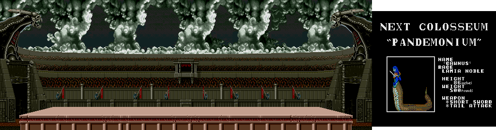 Thumbnail for a map of Pandemonium for the Arcade game Hippodrome.