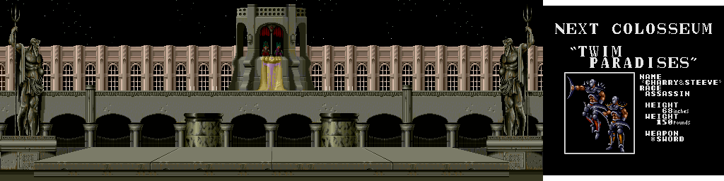 Thumbnail for a map of Twim Paradises for the Arcade game Hippodrome.